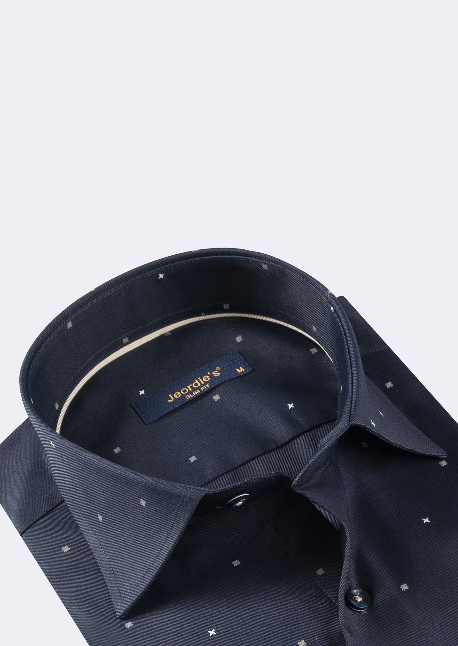 Navy - Beige Long Sleeve Shirt