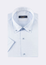 Blue Short Sleeve Shirt
