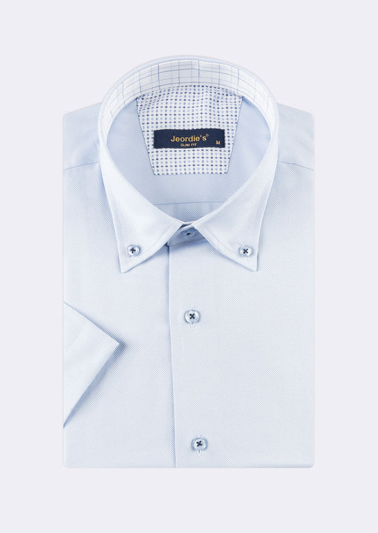Blue Short Sleeve Shirt