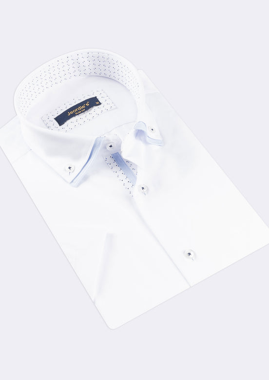 White Short Sleeve Shirt