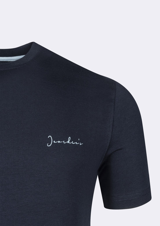 Navy Crew Neck T-shirt
