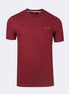 Burgundy Crew Neck T-shirt