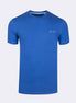 Sax Blue Crew Neck T-shirt