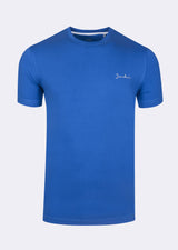 Sax Blue Crew Neck T-shirt