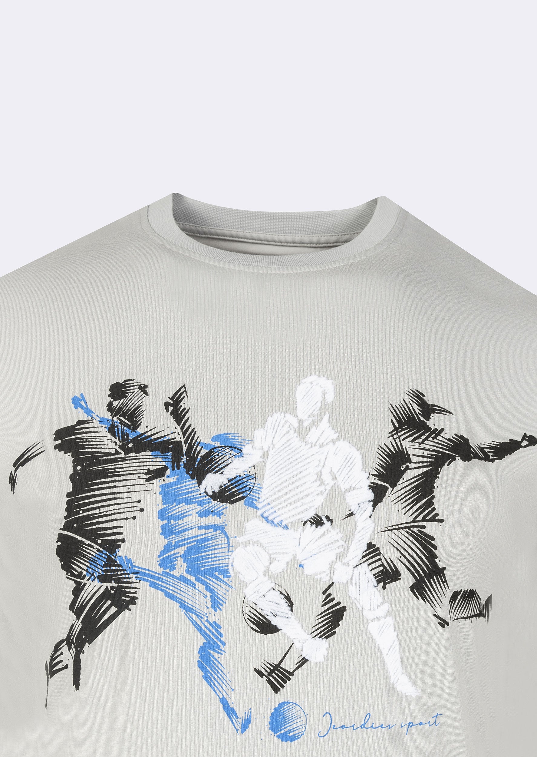 Grey Crew Neck T-shirt