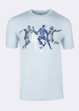 Light Blue Crew Neck T-shirt