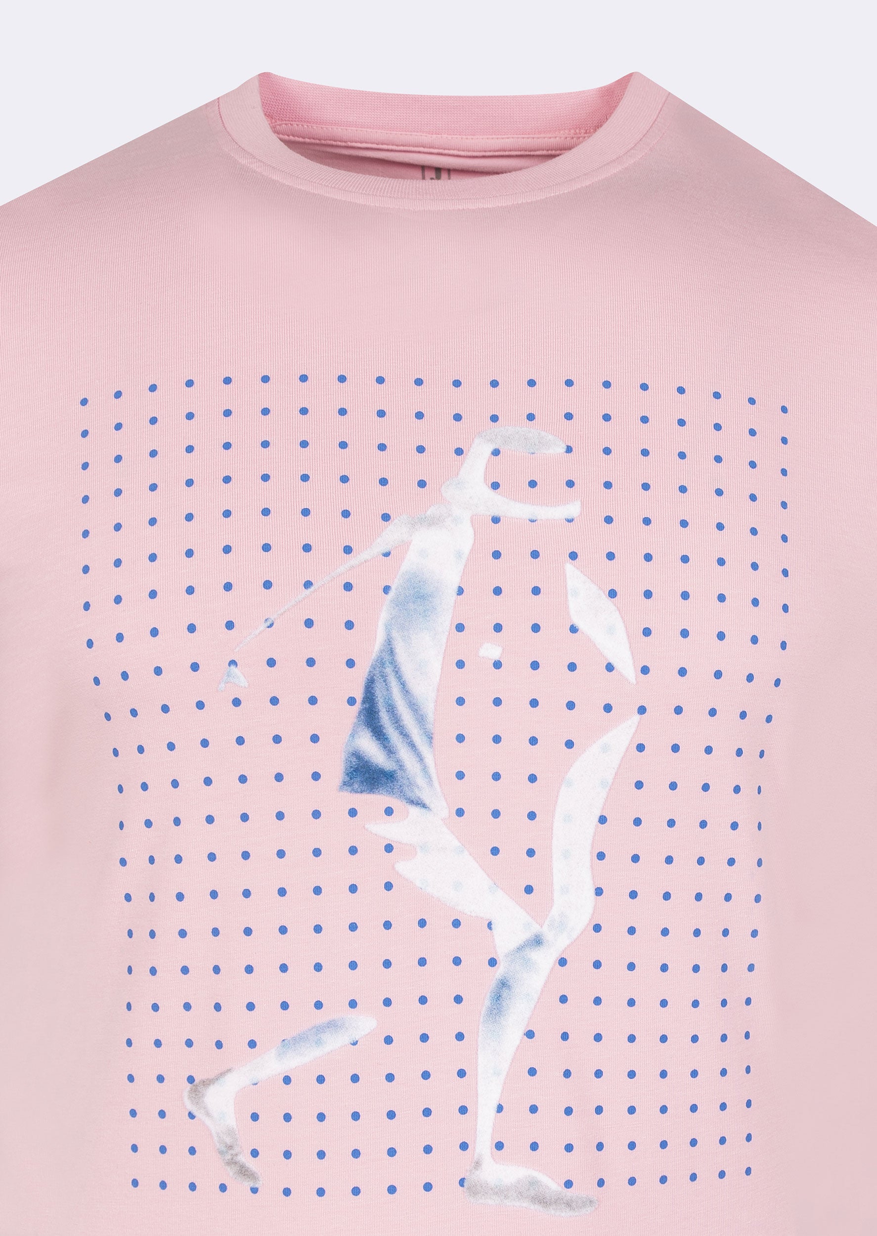 Pink Crew Neck T-shirt