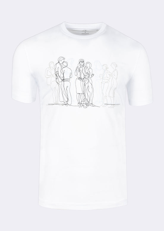 White Crew Neck T-shirt
