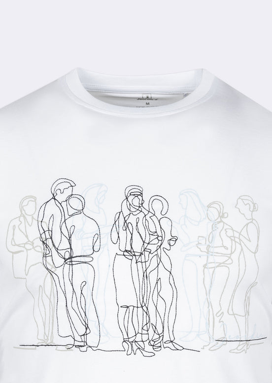 White Crew Neck T-shirt