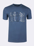 Indigo Crew Neck T-shirt