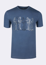 Indigo Crew Neck T-shirt