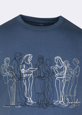 Indigo Crew Neck T-shirt