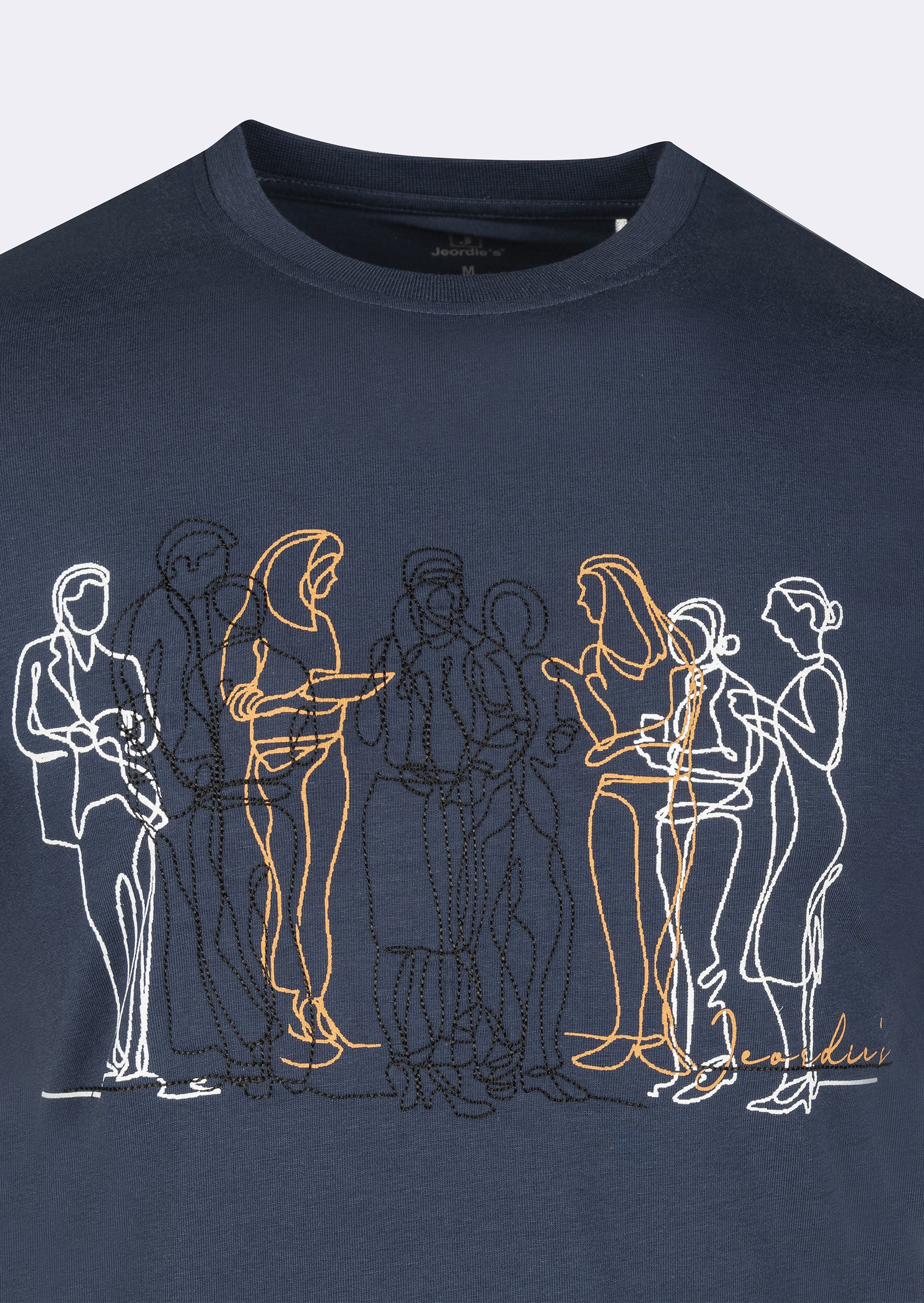 Marine Crew Neck T-shirt