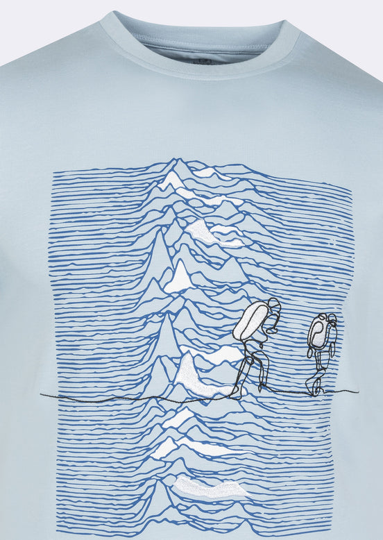 Light Blue Crew Neck T-shirt