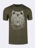 Khaki Crew Neck T-shirt