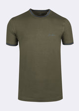 Khaki Crew Neck T-shirt