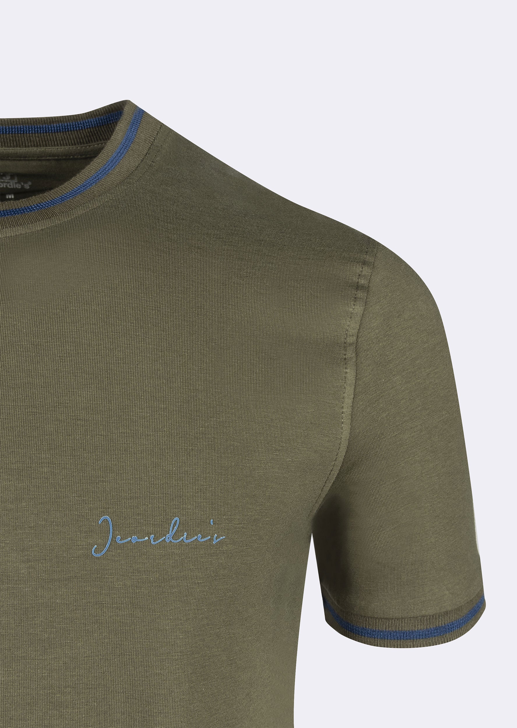Khaki Crew Neck T-shirt