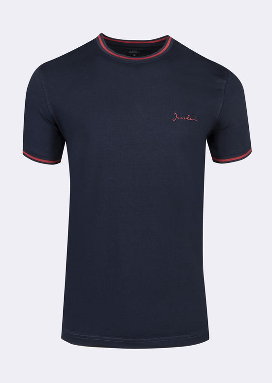 Navy Crew Neck T-shirt
