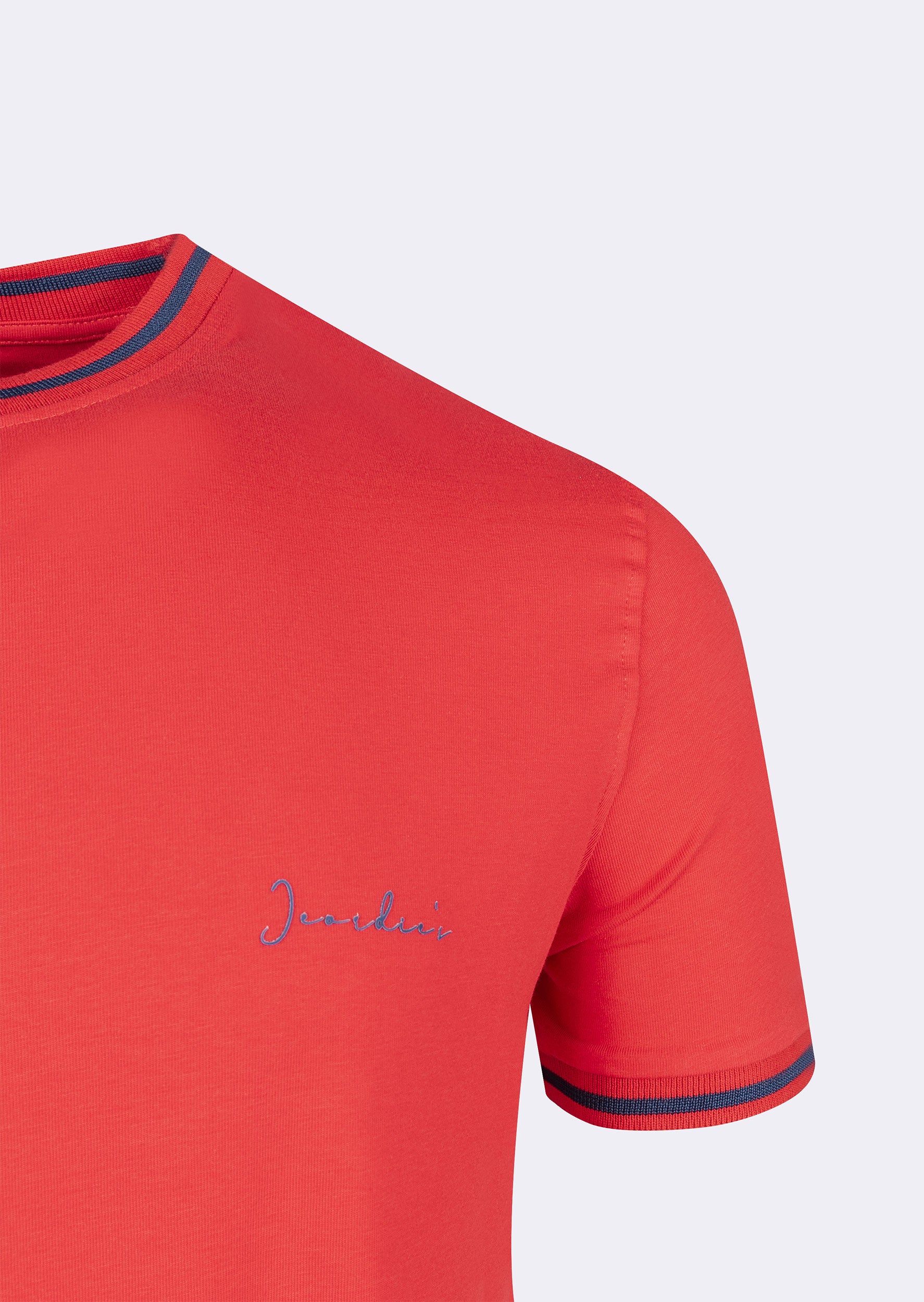 Red Crew Neck T-shirt