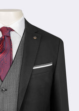 Black Three-Piece Suit