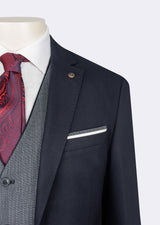 Light Navy Three-Piece Suit