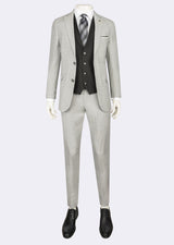 Grey Three-Piece Suit
