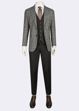 Black Three-Piece Suit