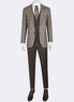 Brown Three-Piece Suit