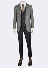 Navy Three-Piece Suit