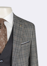 Navy Three-Piece Suit