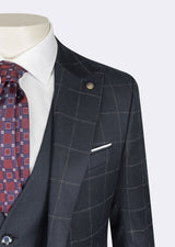 Light Navy Three-Piece Suit