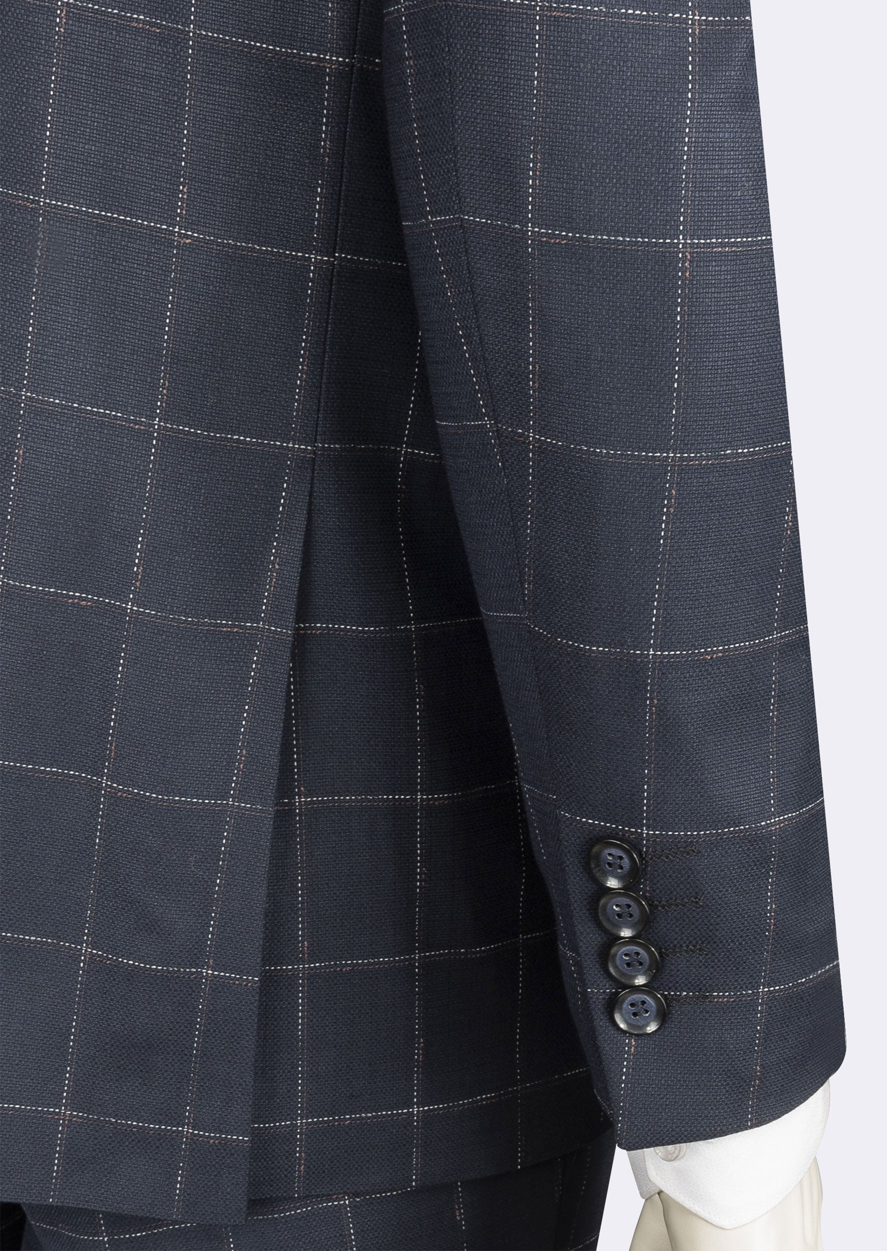 Light Navy Three-Piece Suit