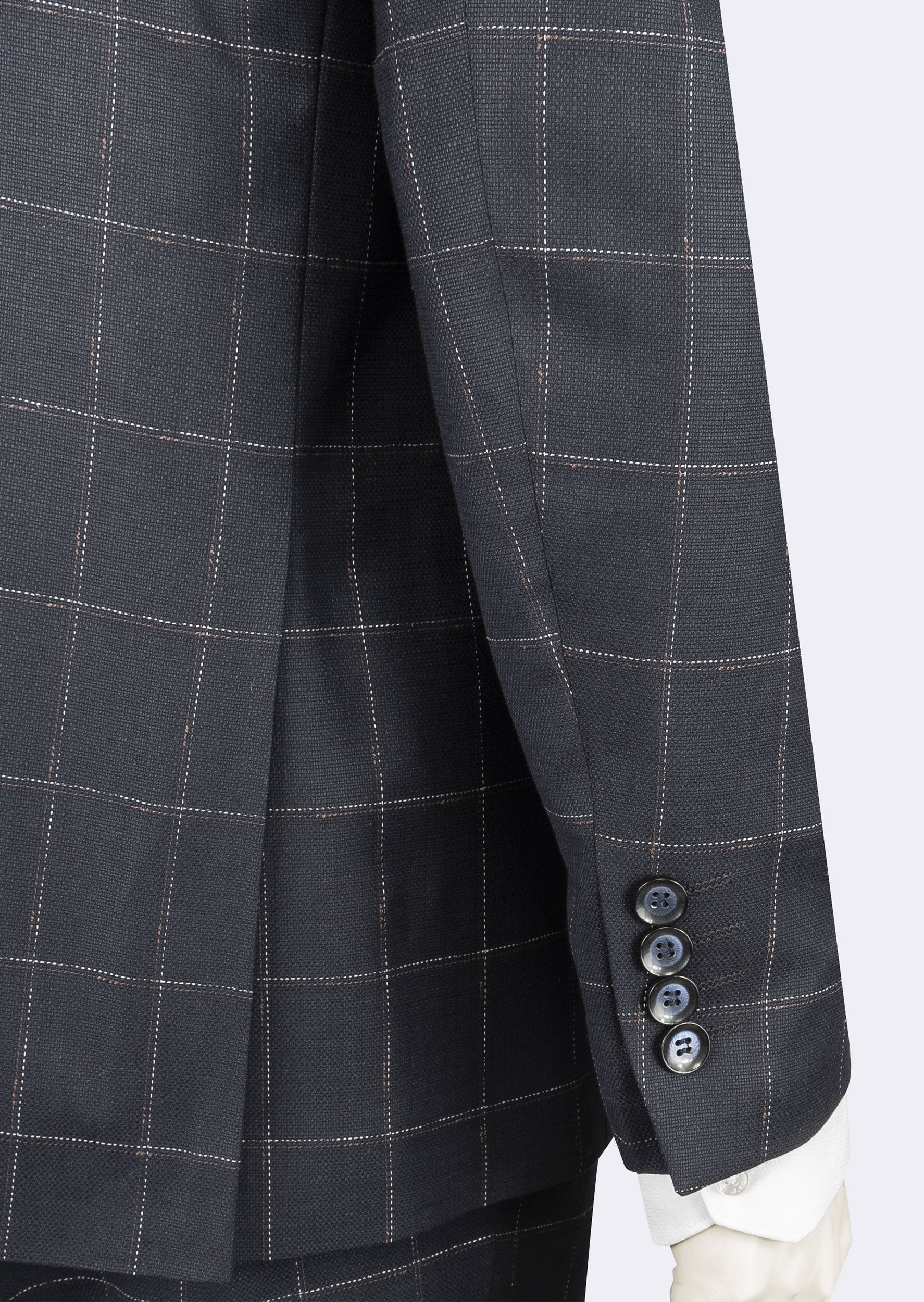 Dark Navy Three-Piece Suit