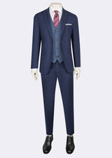 Royal Blue Three-Piece Suit