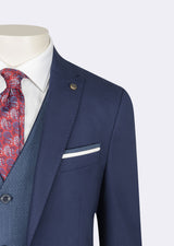 Royal Blue Three-Piece Suit