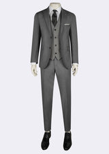 Grey Three-Piece Suit