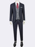 Light Navy Three-Piece Suit