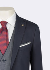 Light Navy Three-Piece Suit