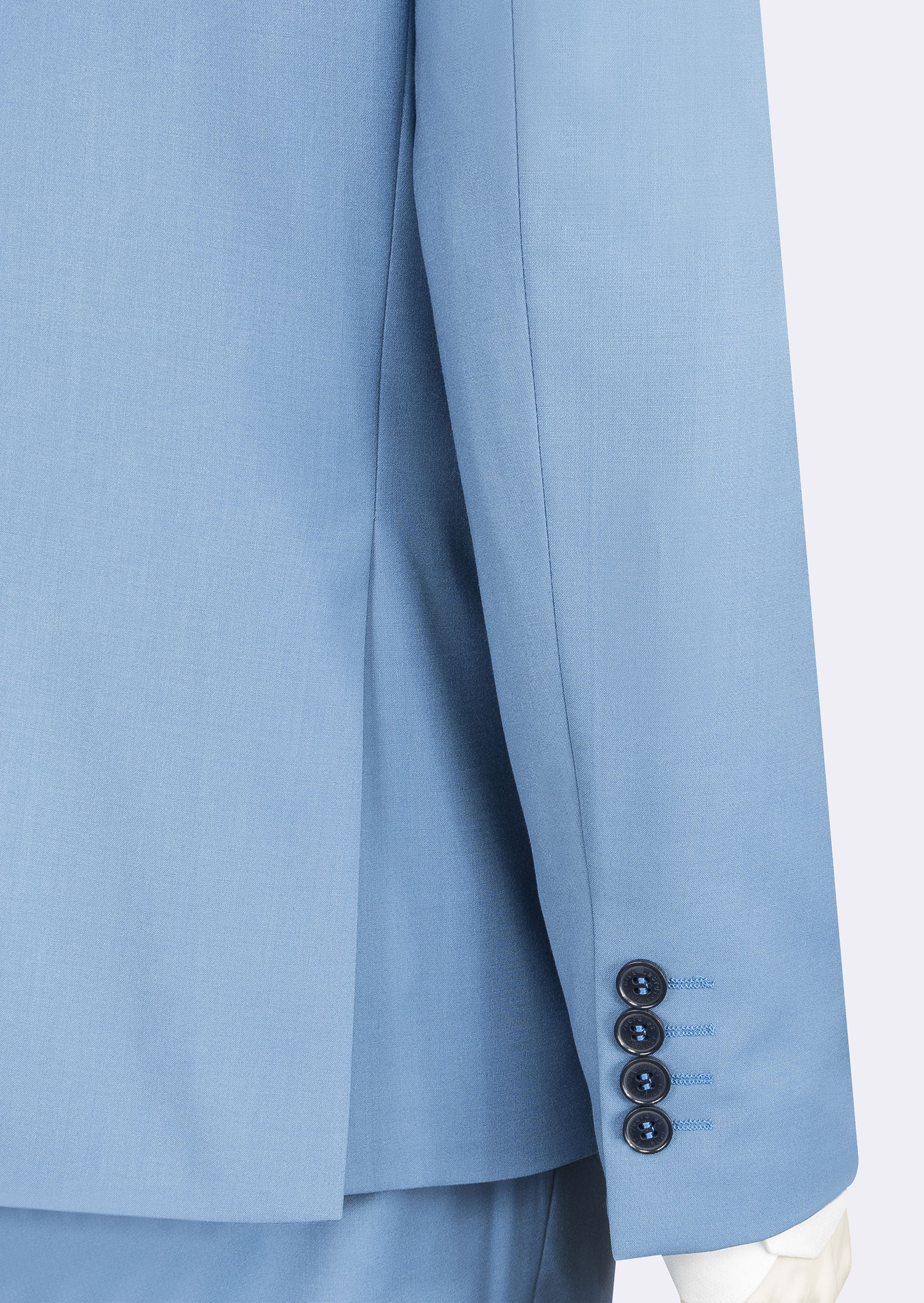 Light Blue Three-Piece Suit