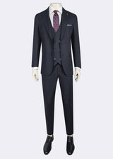 Light Navy Three-Piece Suit