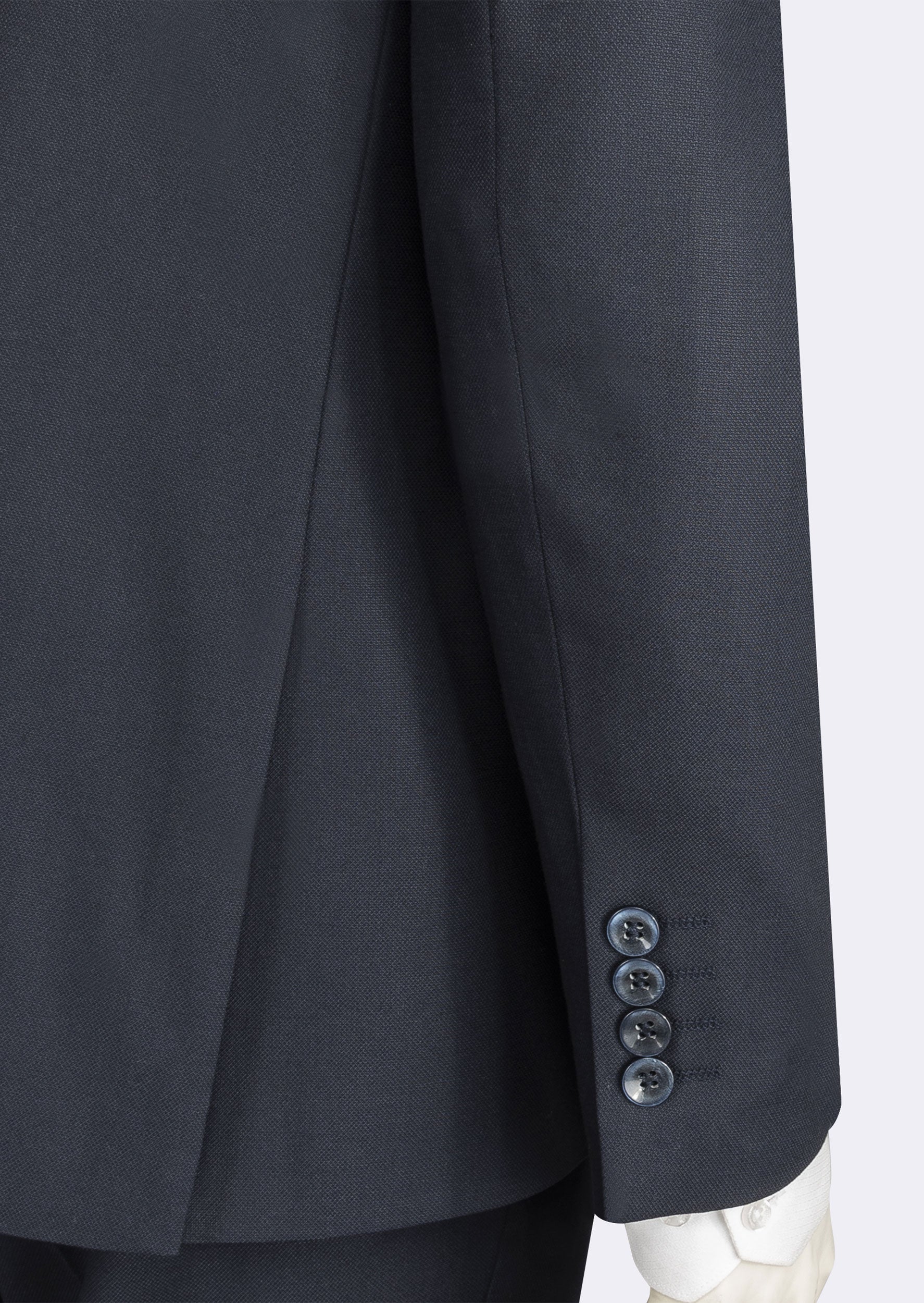 Dark Navy Three-Piece Suit