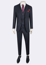 Navy Three-Piece Suit