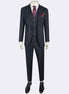 Light Navy Three-Piece Suit