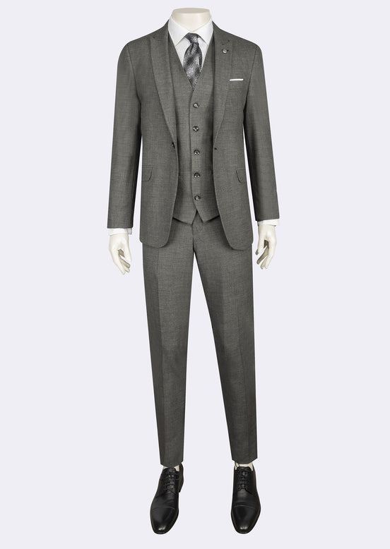 Black Three-Piece Suit