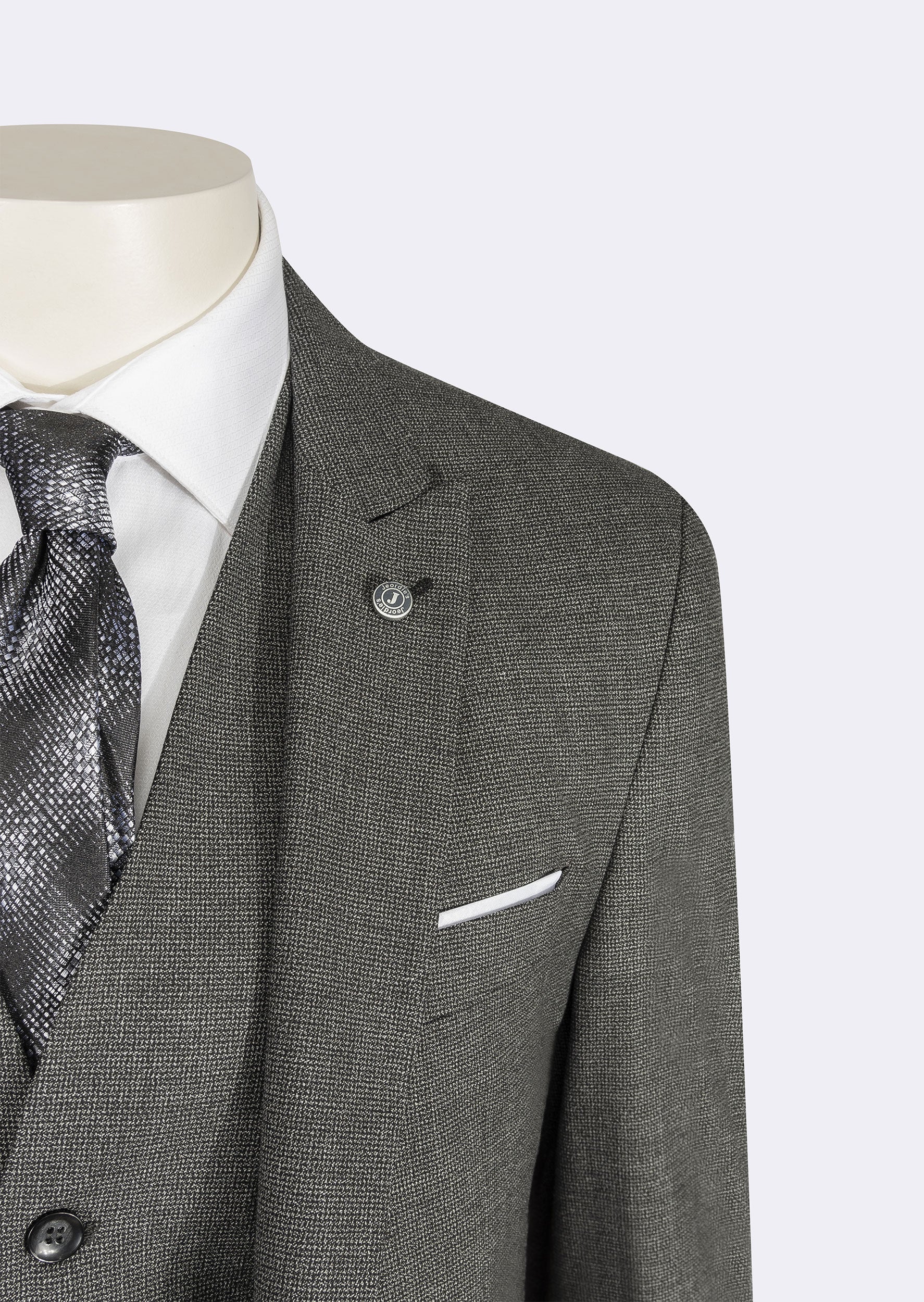 Black Three-Piece Suit