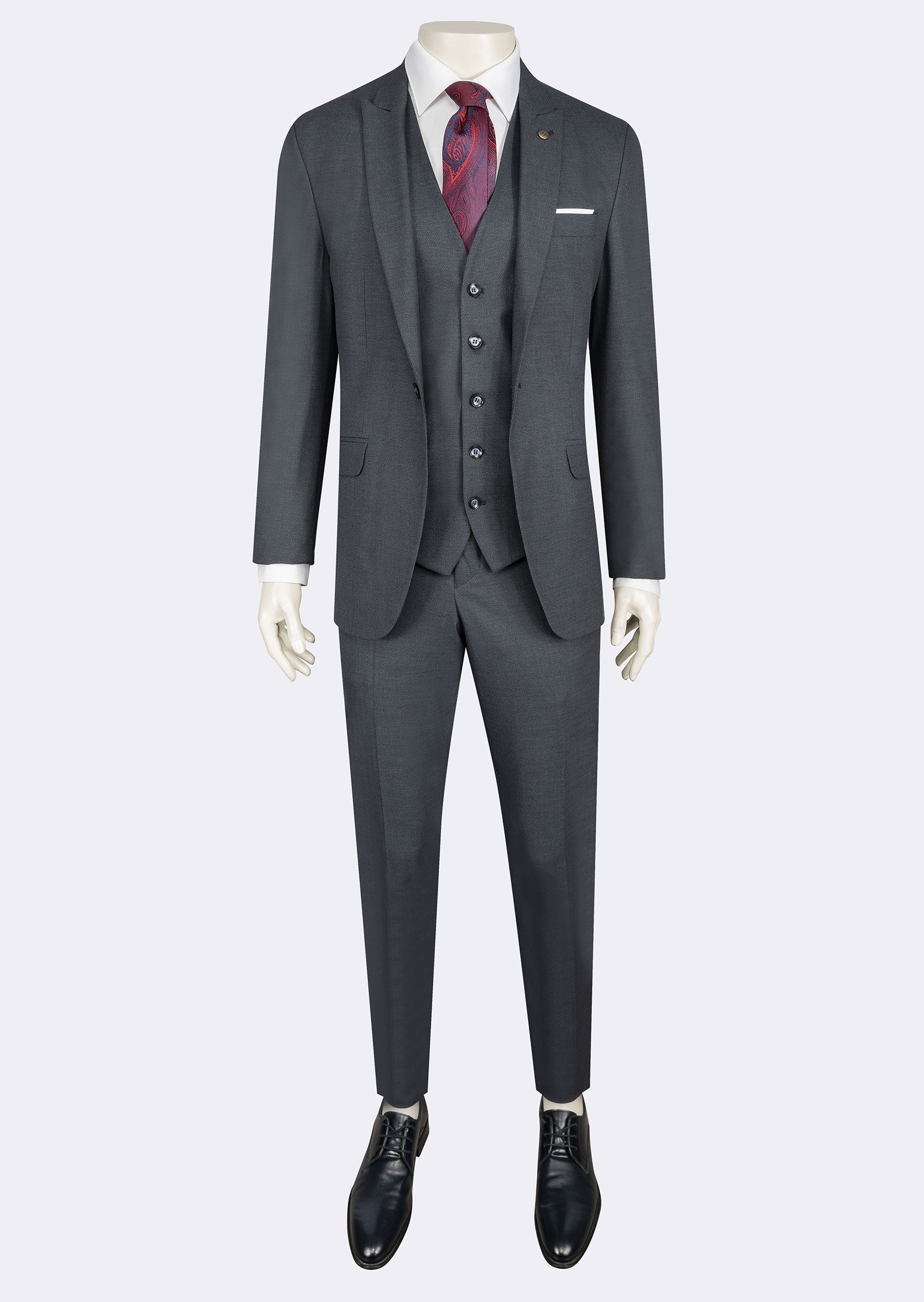 Navy Three-Piece Suit
