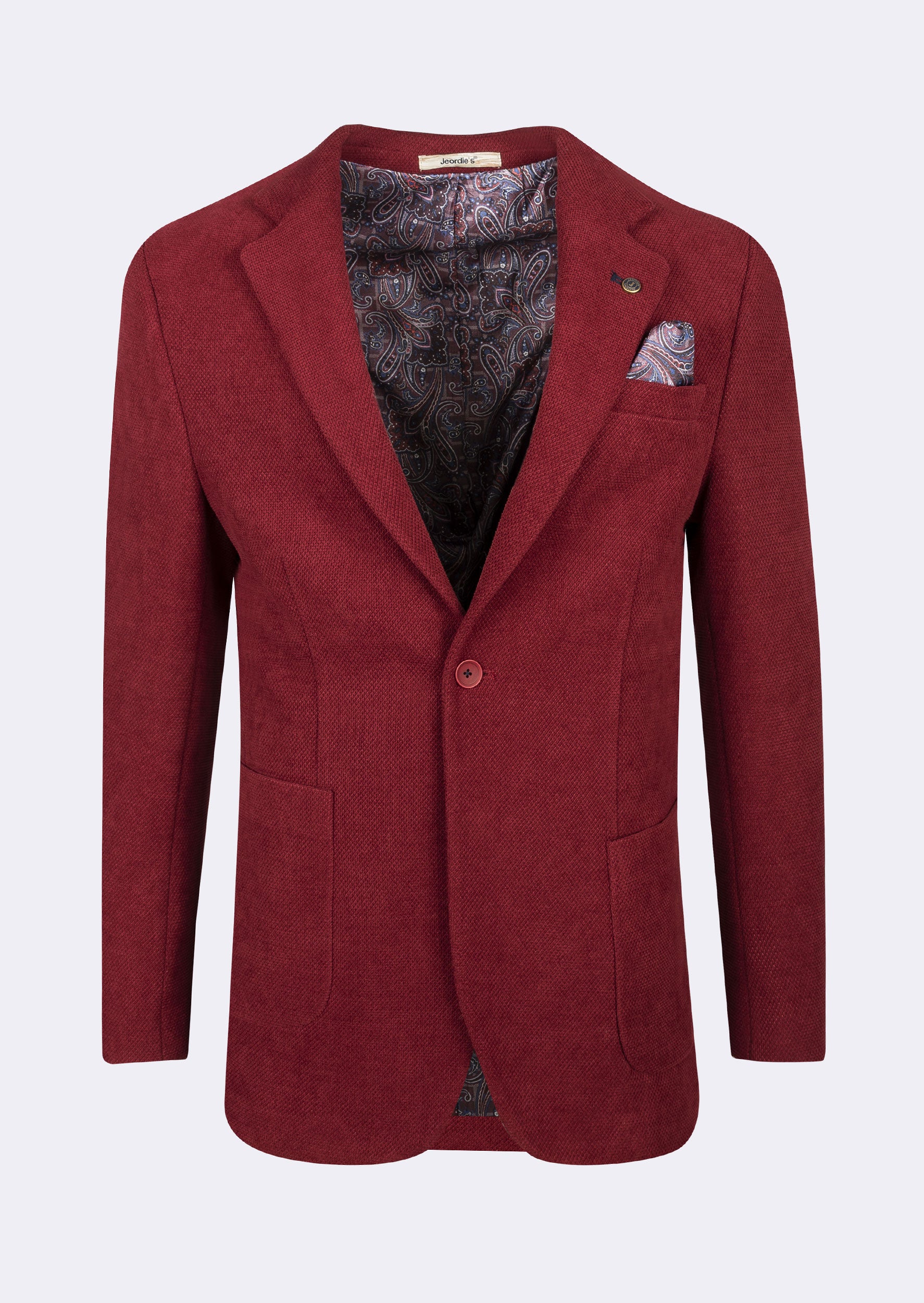 Burgundy Blazer