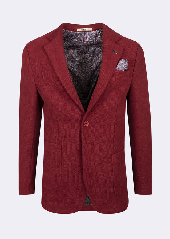 Burgundy Blazer