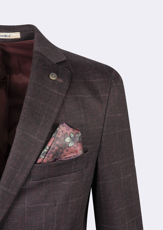 Burgundy Blazer