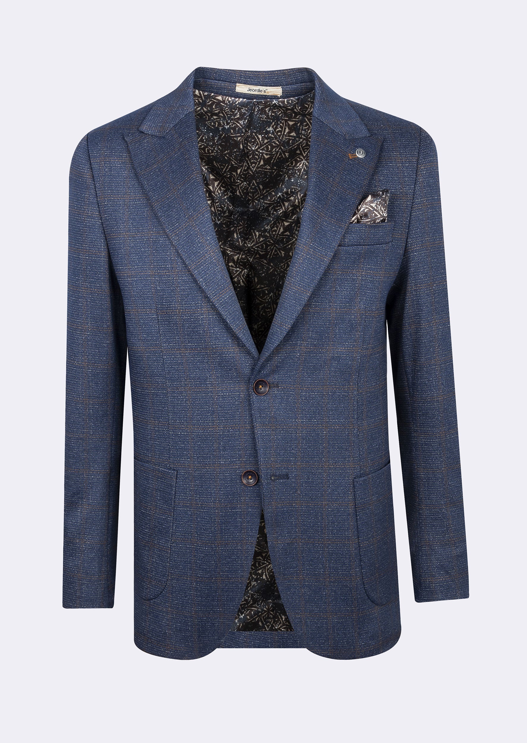 Navy - Tan Blazer